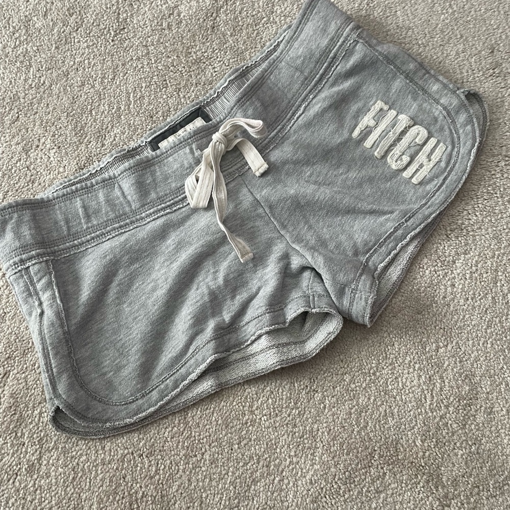 Abercrombie & Fitch Gray Athletic Shorts